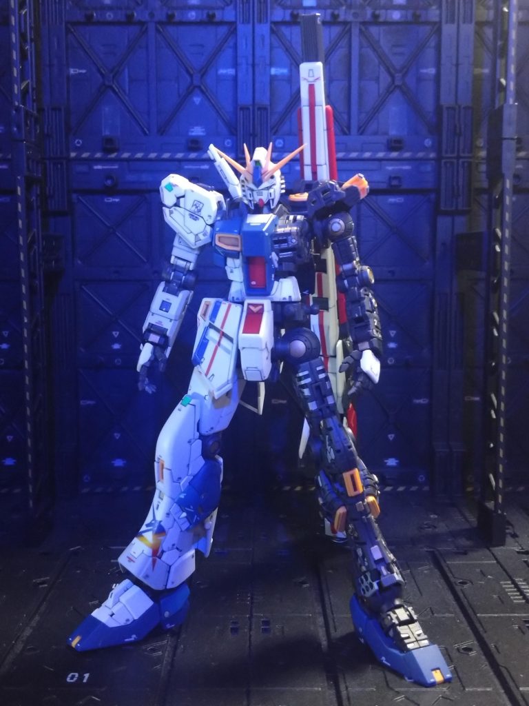 右側外装取り付け (前)