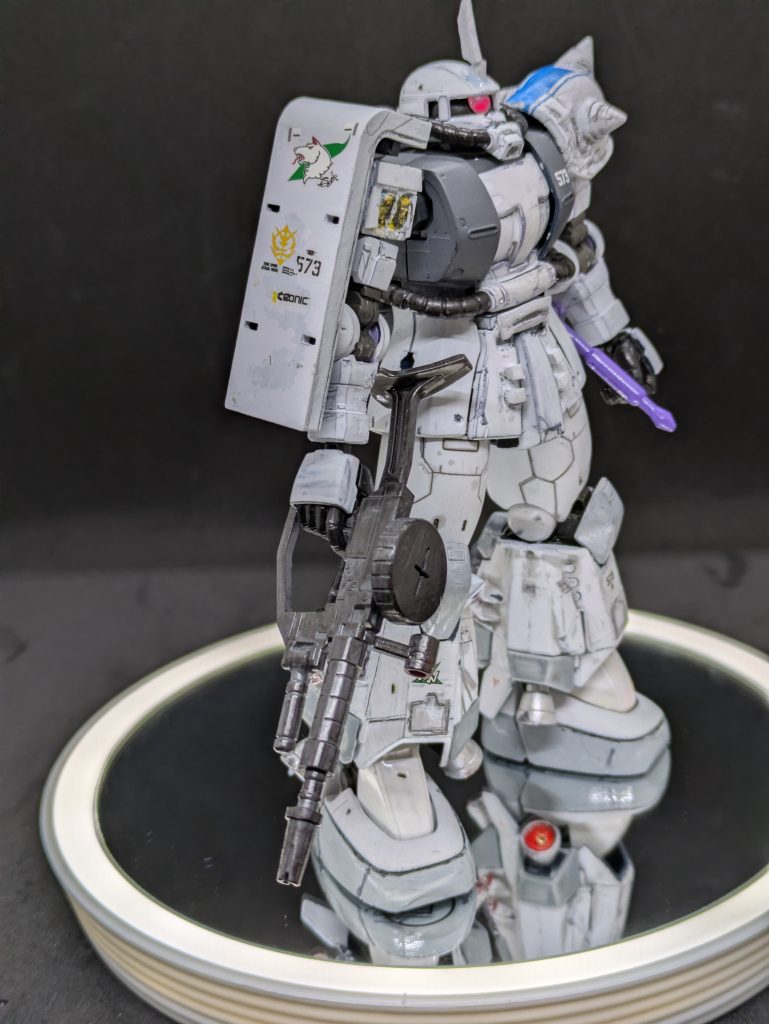 オリジンなので、HGUCではないですが、まぁ・・・そこはアレですよwとはいえ、私は設定には割とこだわる方なのです。それについては、また後でー。
