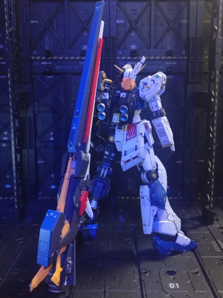 右側外装取り付け (後)