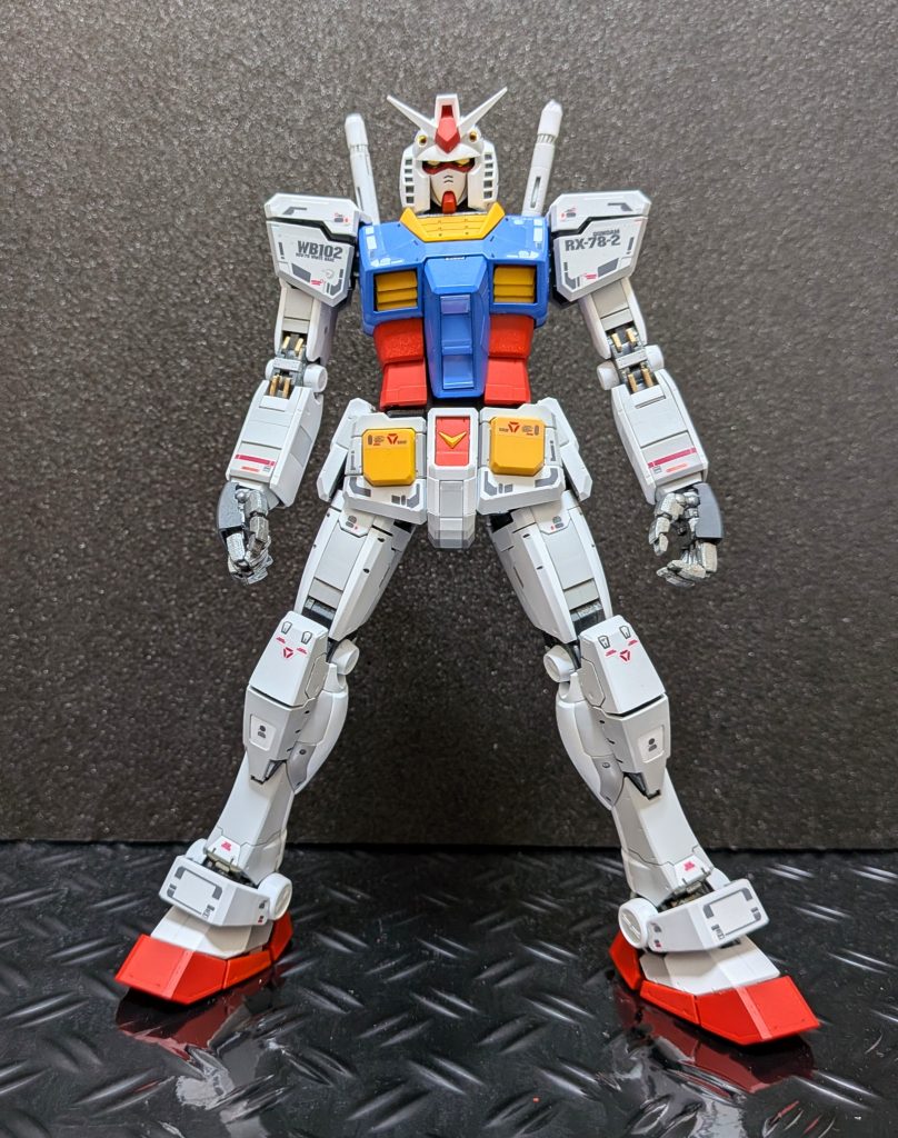 MG 1/100 RX-78-2 ガンダム Ver.3.0–2枚目/制作者：@Ymarl1