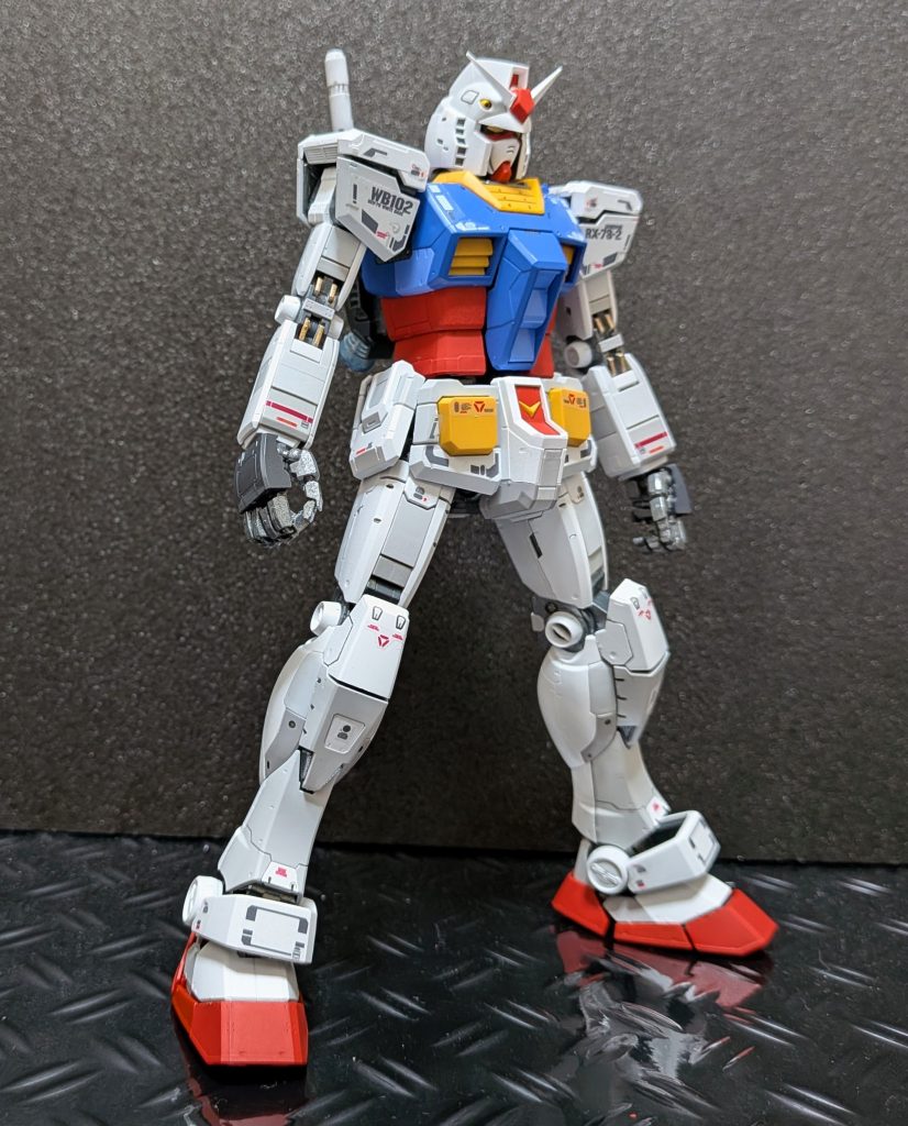 MG 1/100 RX-78-2 ガンダム Ver.3.0–3枚目/制作者：@Ymarl1