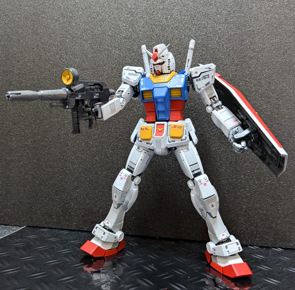 MG 1/100 RX-78-2 ガンダム Ver.3.0–2枚目/制作者：@Ymarl1