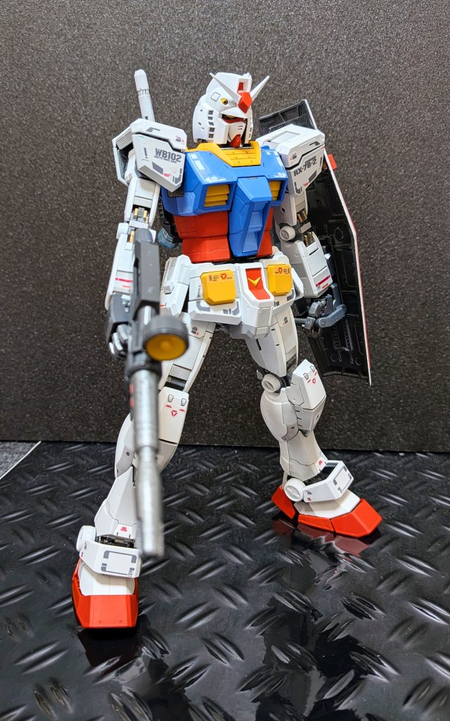 MG 1/100 RX-78-2 ガンダム Ver.3.0–3枚目/制作者：@Ymarl1
