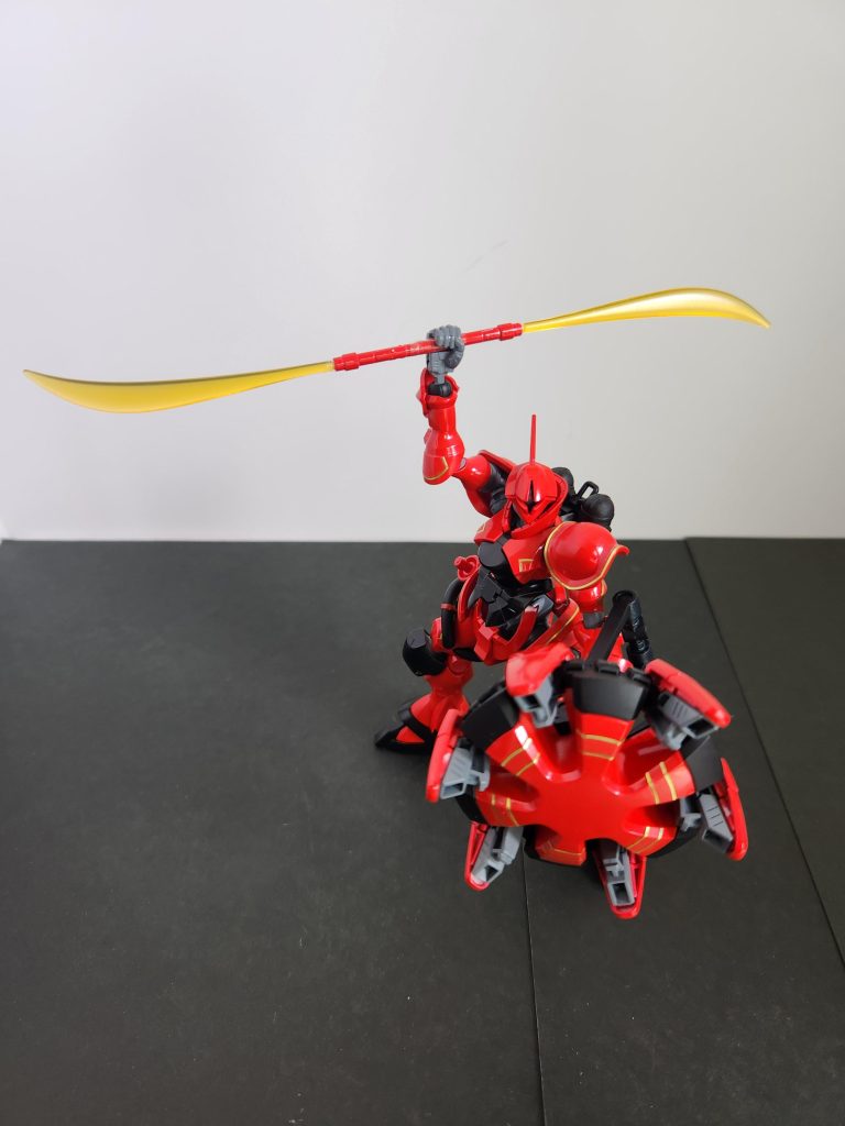 赤いギャン　薙刀装備–5枚目/制作者：アイアンビリー