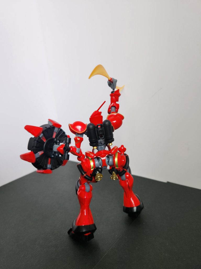 赤いギャン　薙刀装備–3枚目/制作者：アイアンビリー