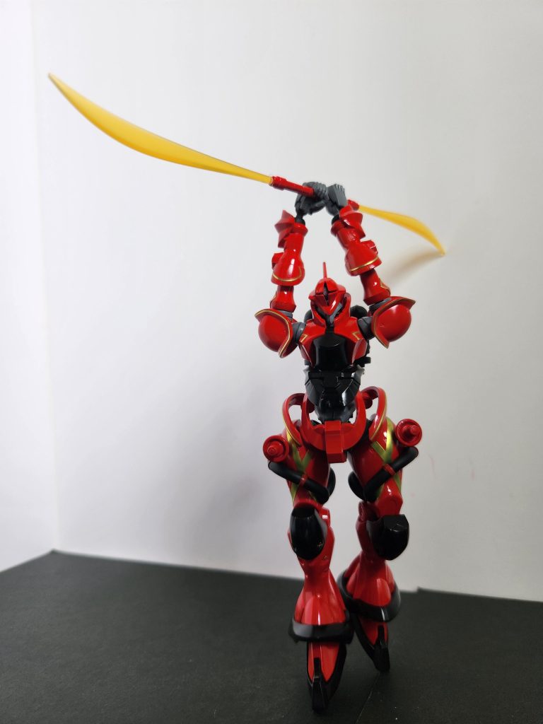 赤いギャン　薙刀装備–3枚目/制作者：アイアンビリー