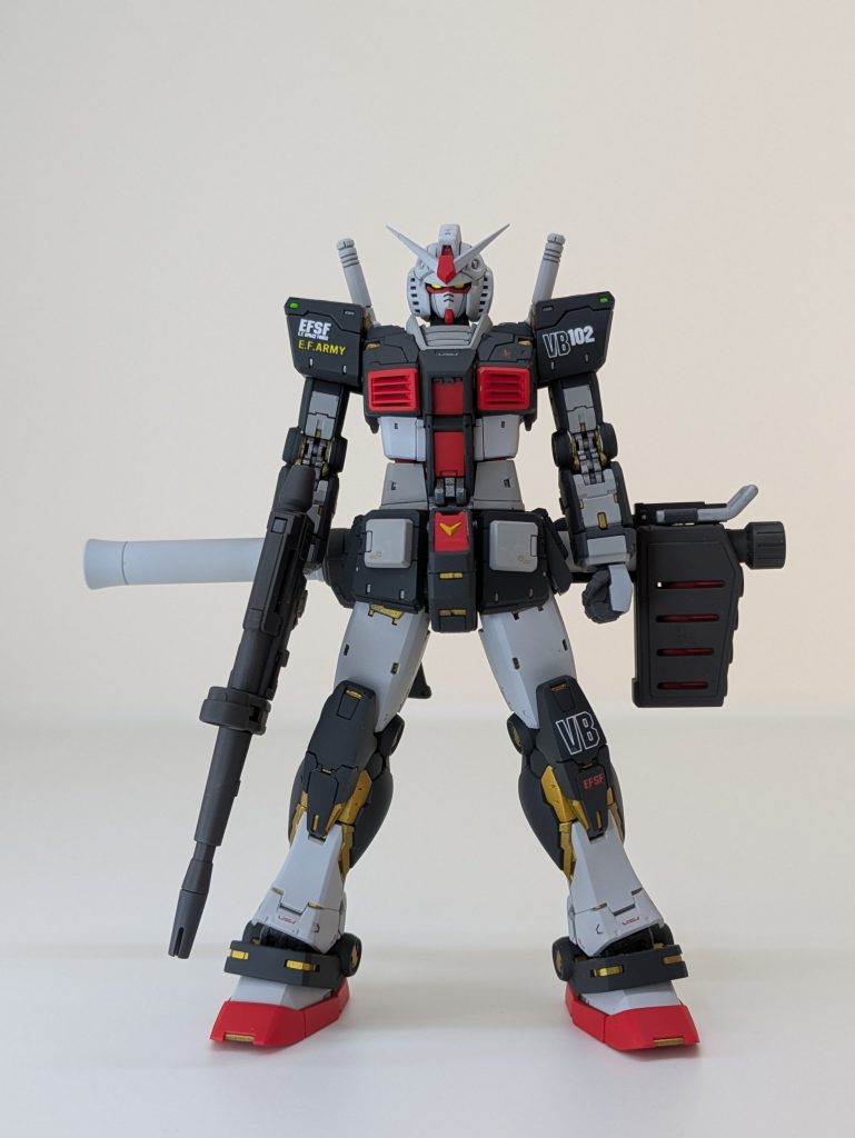 RG ガンダムver2.0–4枚目/制作者：ganaramu