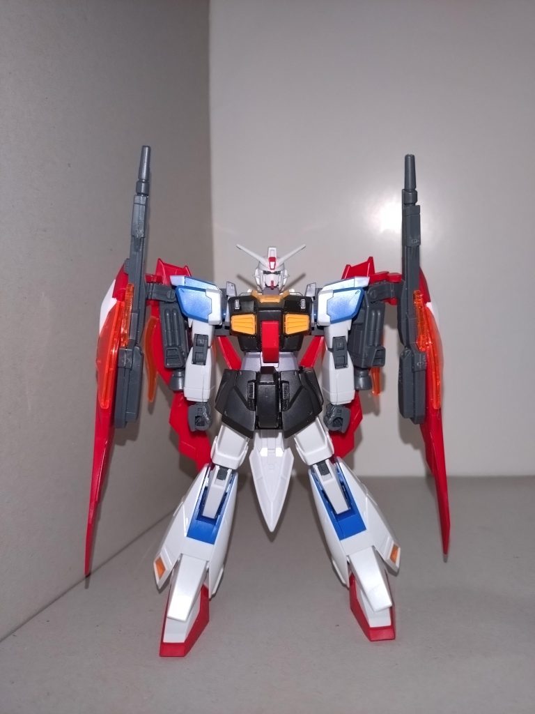 【概要】ZGMF-X565T / バルカローレ改ハローハッピーワールドを率いるボーカル担当・弦巻こころが、インパルスの頭部・腕部ガンダムMk-Ⅱの胴体Zガンダムの脚部ウイングゼロ炎のバックパックの組み合わせにて制作したガンプラ。「炎神バルカローレ」と通称される。