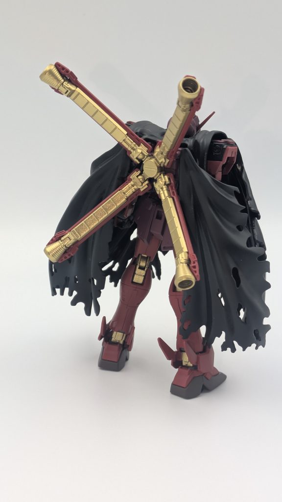 背面。見えない部分は周りを見て何となくで塗装してます。