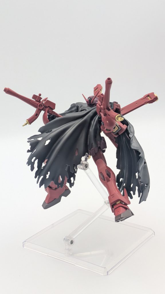 ザンバスター。一部加工して2丁装備出来るようにしています。まぁ、マリン出航！のMV的にはバスターガンとビームザンバー1対が似合いそうですが…。