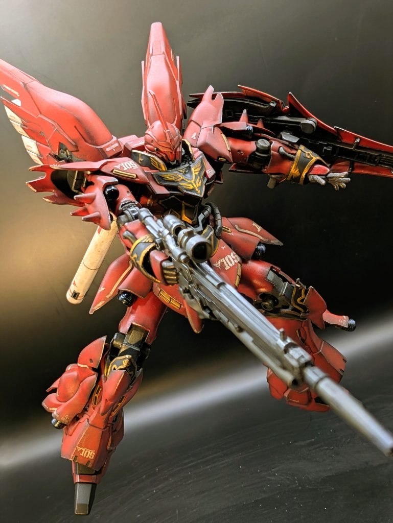 自分に課したUC縛りも折り返し❗️次は初のRGに挑もうと思ってるけど、もっと接着固めしてたらどうしよう…💦