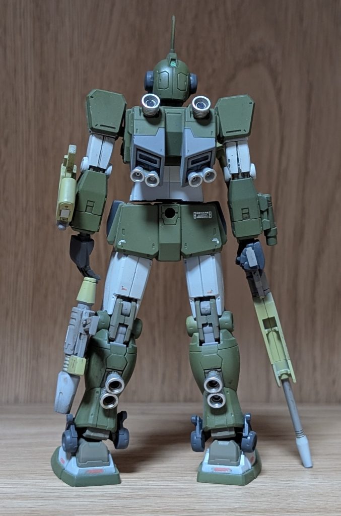 ＨＧ 1/144 ジム・スナイパーカスタム–4枚目/制作者：shimo