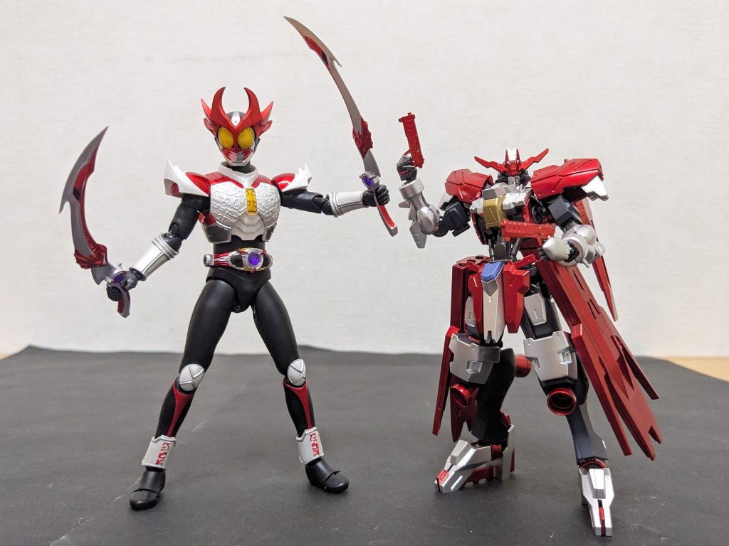 元ネタとの比較なかなかドンピシャ、って訳にはいかないものの、まぁまぁトレースできたのではないかと。