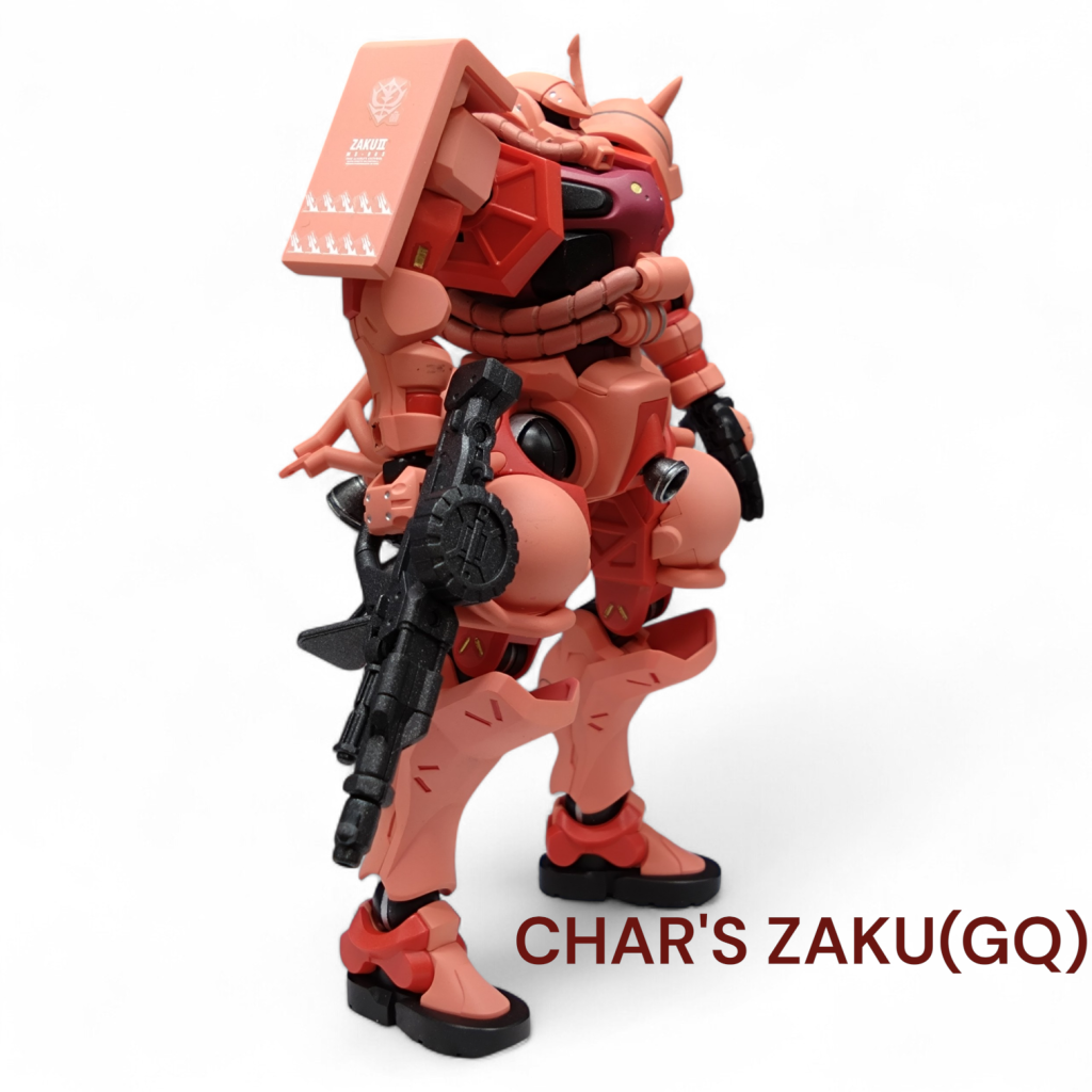 シールドにデカール貼り(笑)