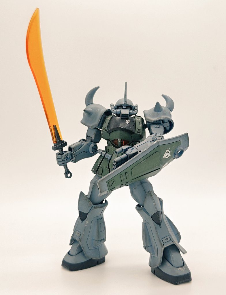 グフ（オリジナルカラー）–3枚目/制作者：【侍モデリング部】ユッキー