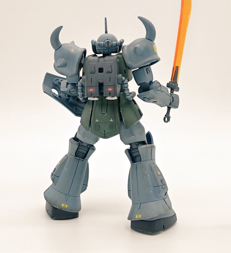 グフ（オリジナルカラー）–4枚目/制作者：【侍モデリング部】ユッキー