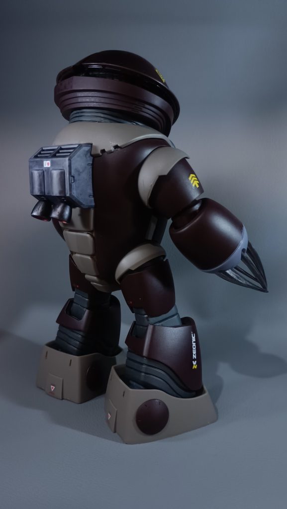 肩口と脇の下（ほぼ見えない）にダクトを追加。