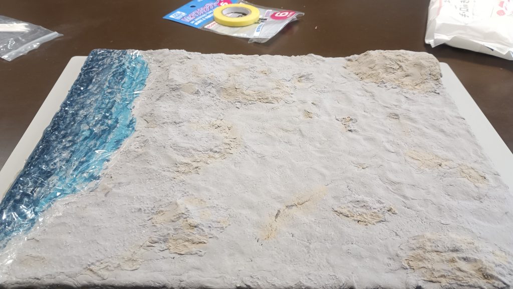 さらにオマケ。全体写らなかったのでジオラマです、他の作品にも使えるといいな。