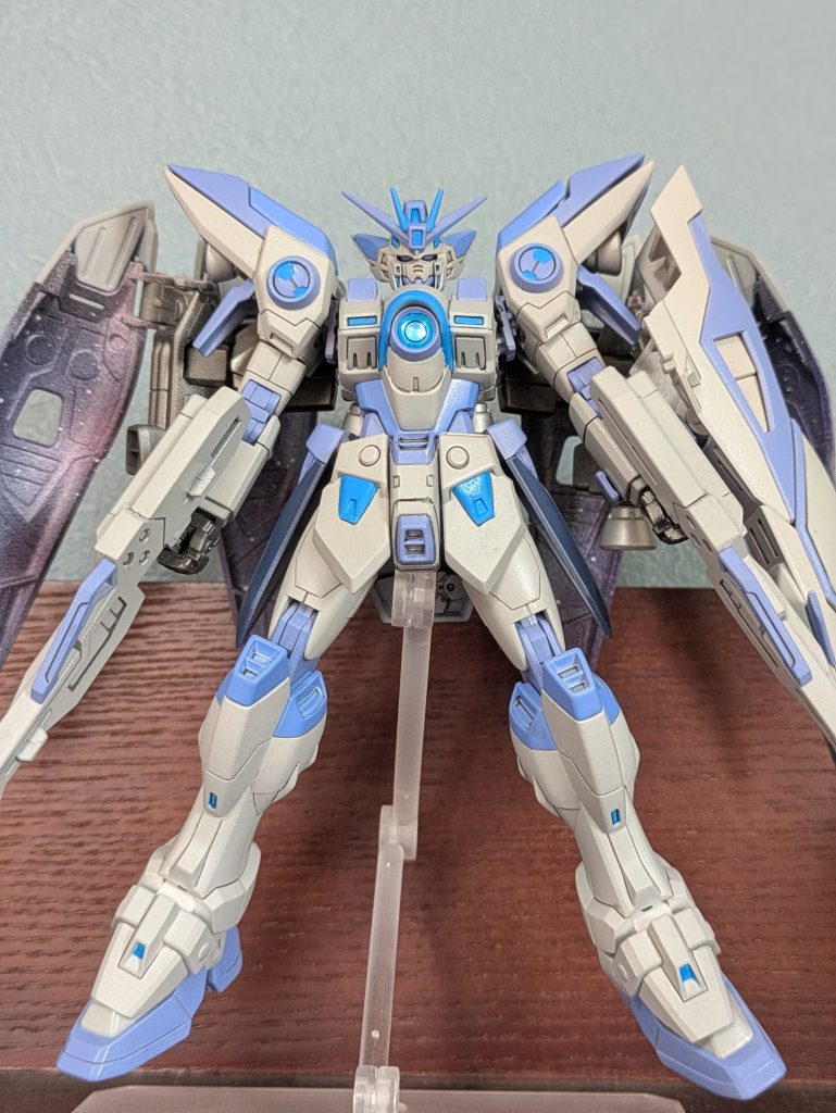 職場の人からホロライブの星街すいせいさんを教えていただき、曲を聴いたら気に入ってしまいまして‥ジークアクスのedを歌われていたのは知ってたんですが、とても歌がお上手な方だと思いました(gundam-kao6)せっかくなのでそんな星街すいせいさんをイメージして塗装しました!そういえば公式でサザビーも出てましたね✨