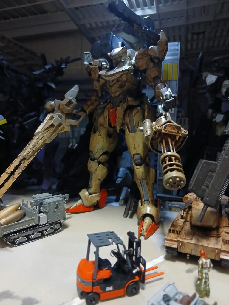 昨年ガンプラばっかり作ってたから今はモチベーションがしんどい😭ゆっくり作ってきま〜す