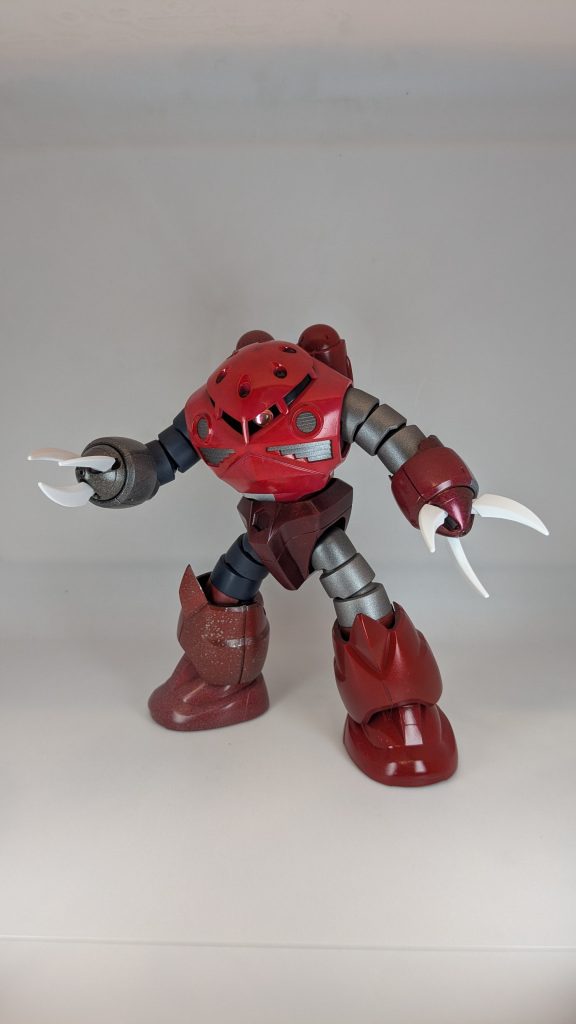 HGUCズゴック 塗装実験–2枚目/制作者：クルフ