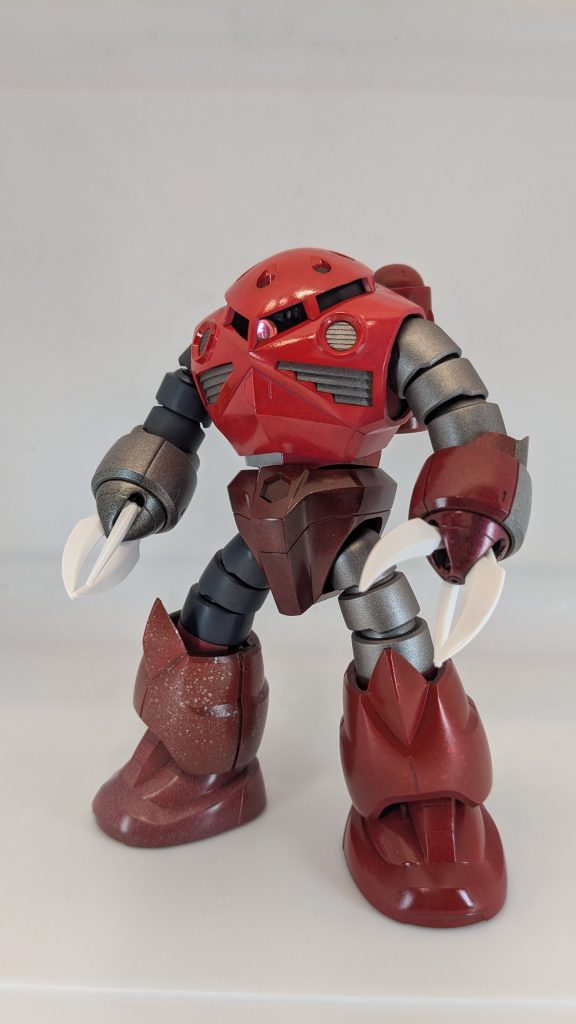 HGUCズゴック 塗装実験–3枚目/制作者：クルフ