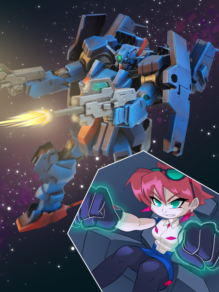 ちょっとしたデジタルラマを作ってみました。I did a little digirama.&nbsp;