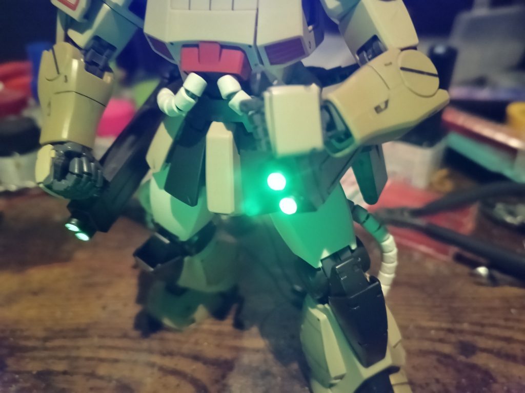 ビッグガンは砲弾タイプのグリーン☝️