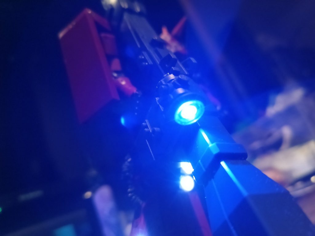 スコープはブルー