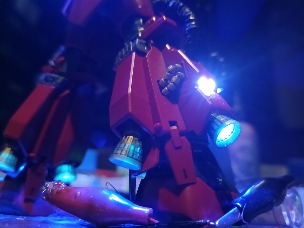 MG サイコ•ザク ver.Ka LED組込み–2枚目/制作者：福田　義康