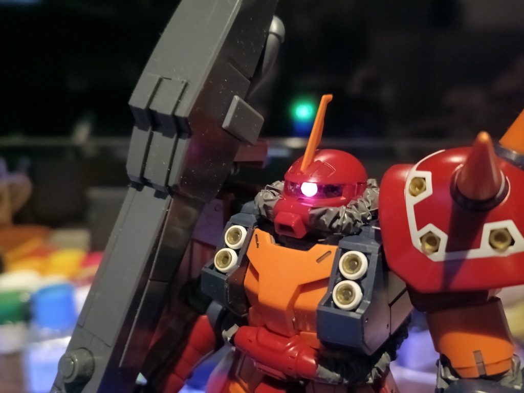 胸のバーニアは断念しました😅💦