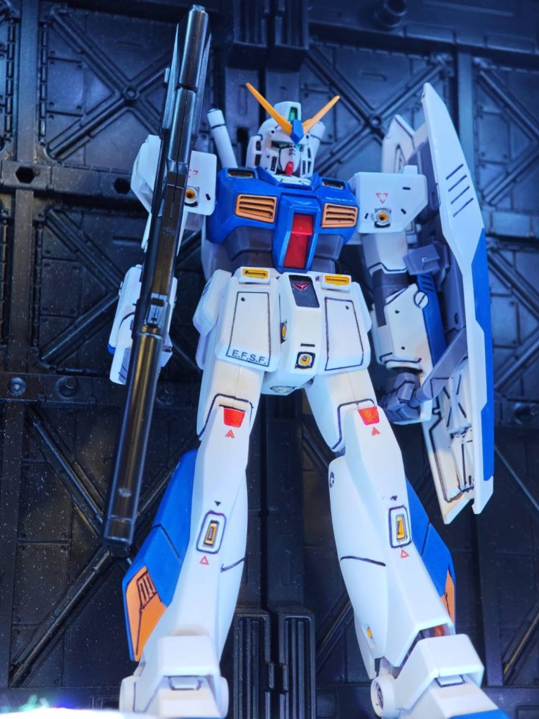 こら前の画像。手元に頃合いのバズーカが無くマークIIのバズーカを適当に。