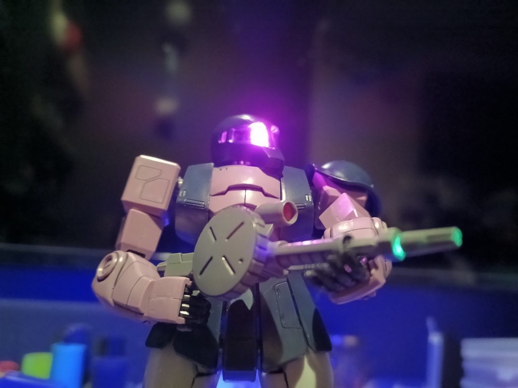 MG ザクⅠ 黒い三連星仕様 LED組込み–6枚目/制作者：福田　義康