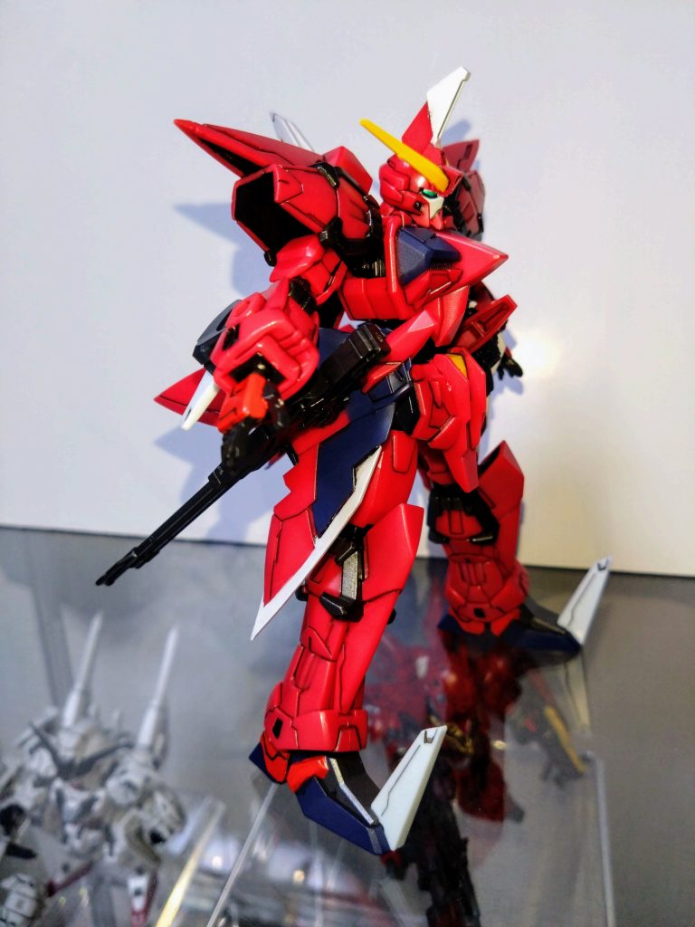 Gフレーム イージスガンダム–8枚目/制作者:基本筆塗り部分塗装仕様