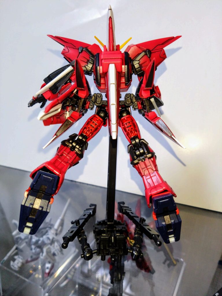 Gフレーム イージスガンダム–3枚目/制作者:基本筆塗り部分塗装仕様