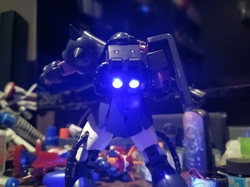 バックパックもブルー