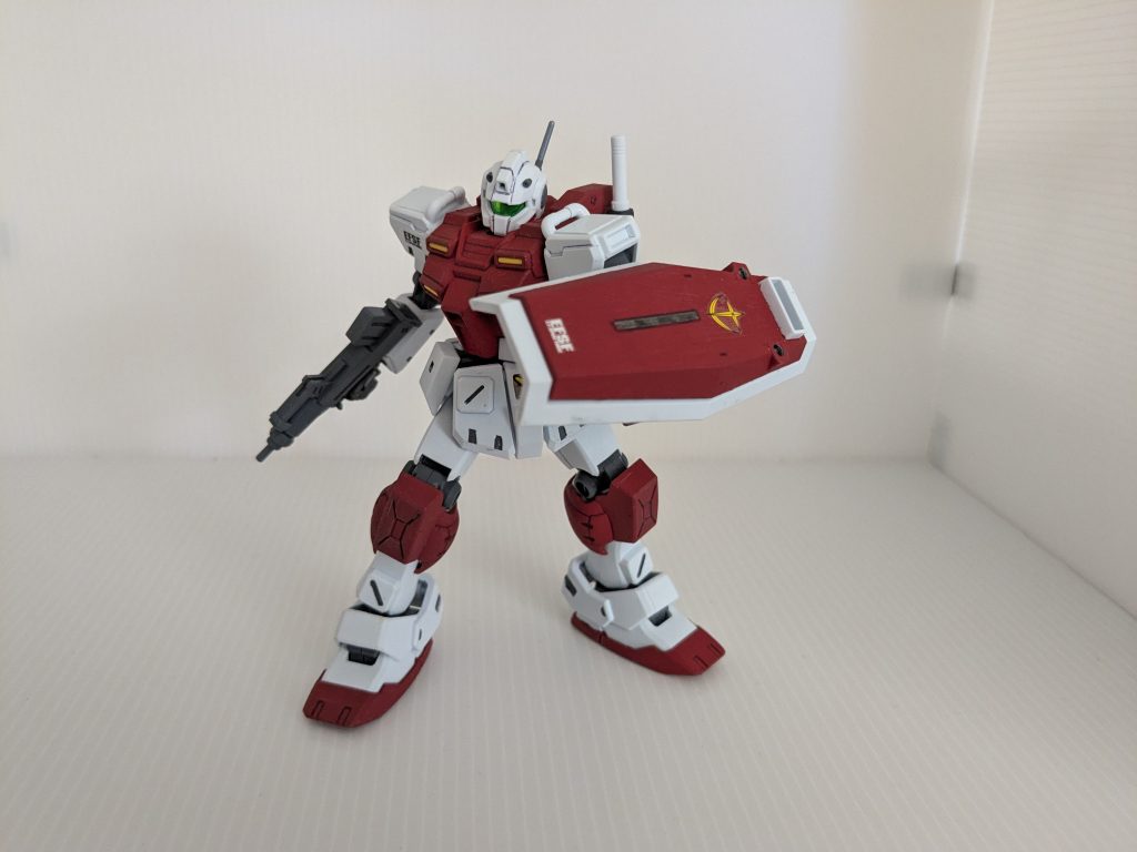 塗装はシタデルカラーです、調色せずに筆塗りしました。スミ入れはかなり雑です。。。