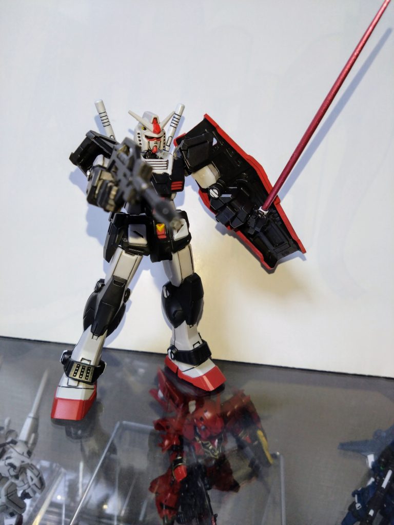 Gフレーム　プロトタイプガンダム–9枚目/制作者：基本筆塗り部分塗装仕様