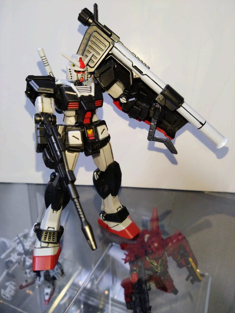 Gフレーム　プロトタイプガンダム–5枚目/制作者：基本筆塗り部分塗装仕様