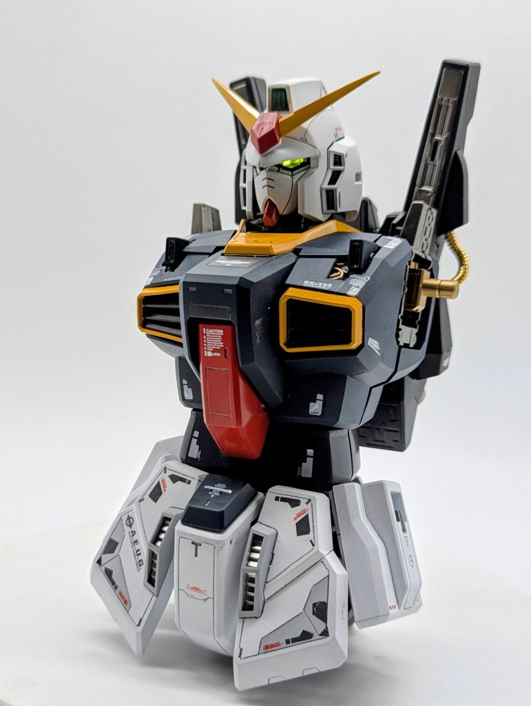 PGガンダムMark2改修塗装完成品–2枚目/制作者：kenshira0123