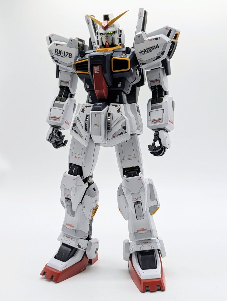 PGガンダムMark2改修塗装完成品–5枚目/制作者：kenshira0123