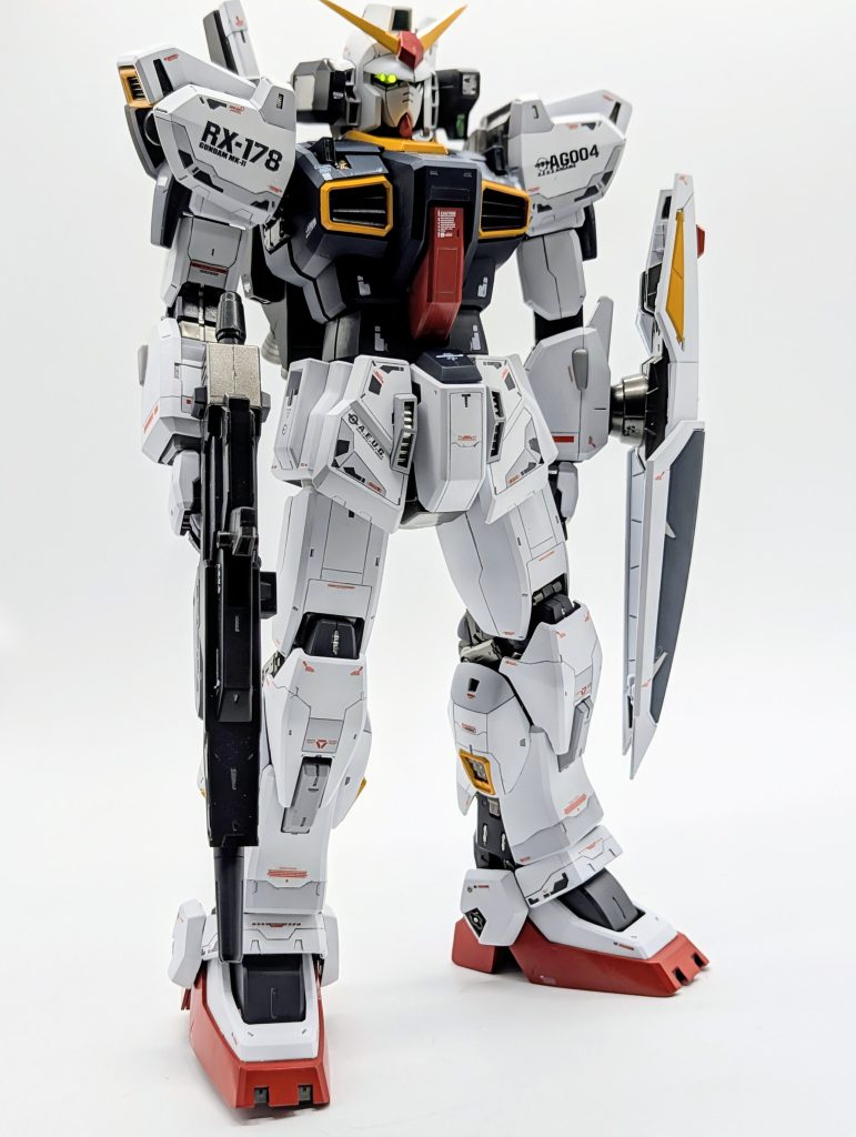 PGガンダムMark2改修塗装完成品–3枚目/制作者：kenshira0123