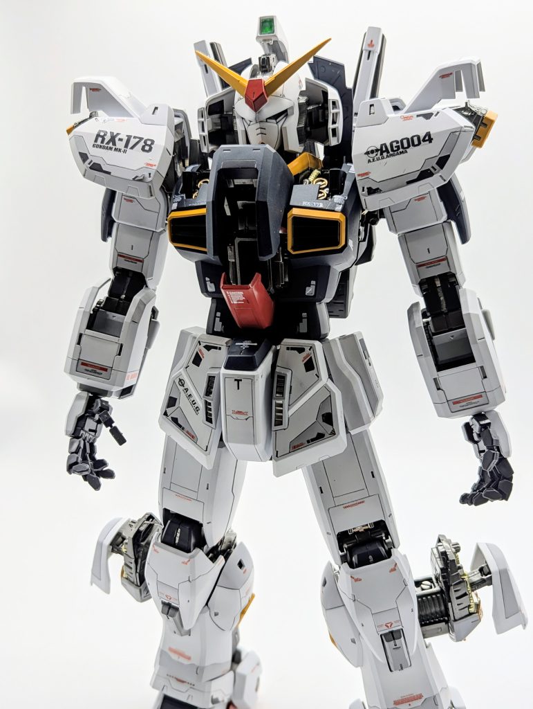 PGガンダムMark2改修塗装完成品–9枚目/制作者：kenshira0123