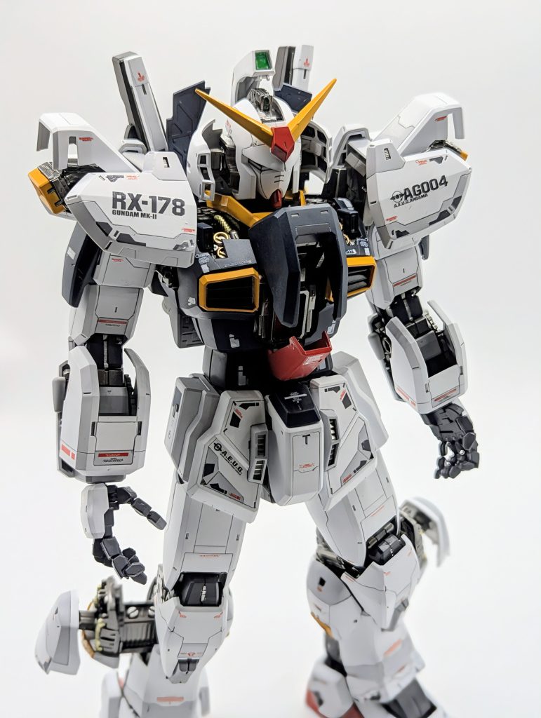 PGガンダムMark2改修塗装完成品–7枚目/制作者：kenshira0123