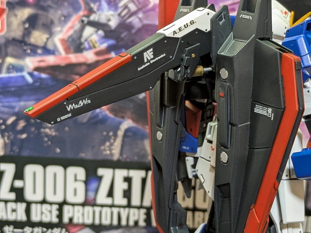 これアーティファクトのゼータガンダムぽくしたくてやりましためちゃ気に入ってます&nbsp;