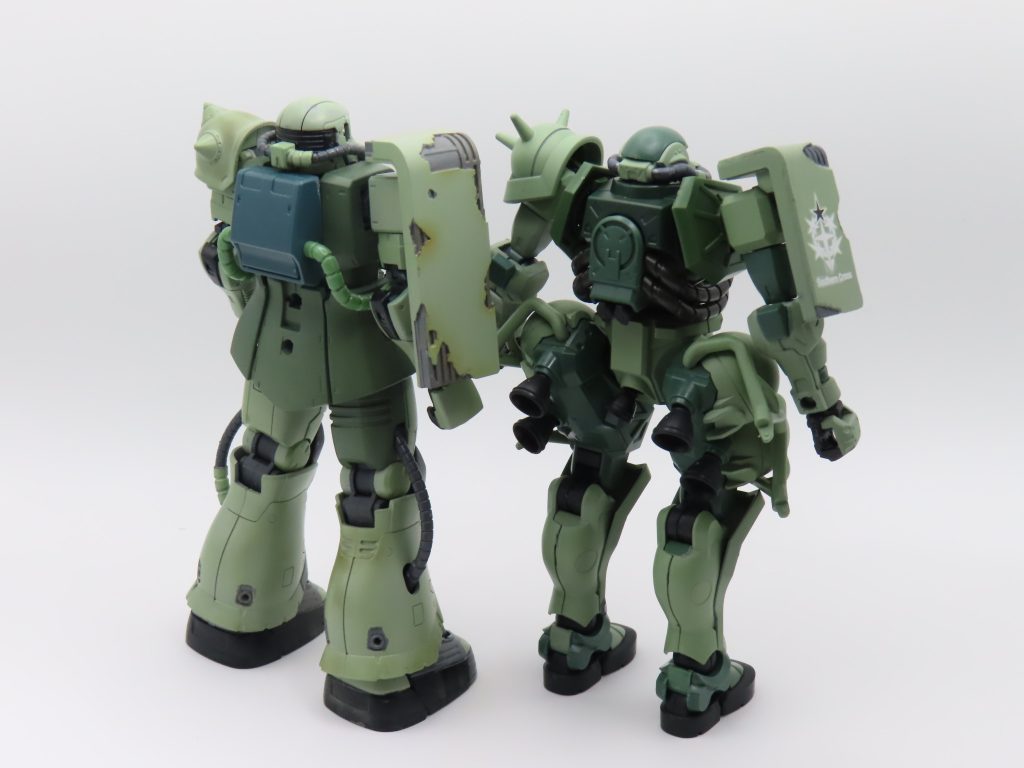 1/144　ドアン専用ザク(GQ)–3枚目/制作者：Zanshin913
