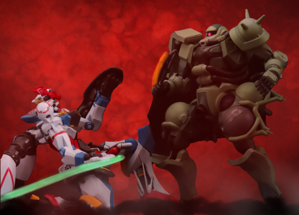 1/144　ドアン専用ザク(GQ)–4枚目/制作者：Zanshin913