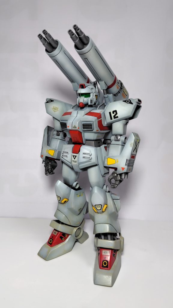 ジーキャノン 1/100 旧キット–2枚目/制作者：War-is-big-business