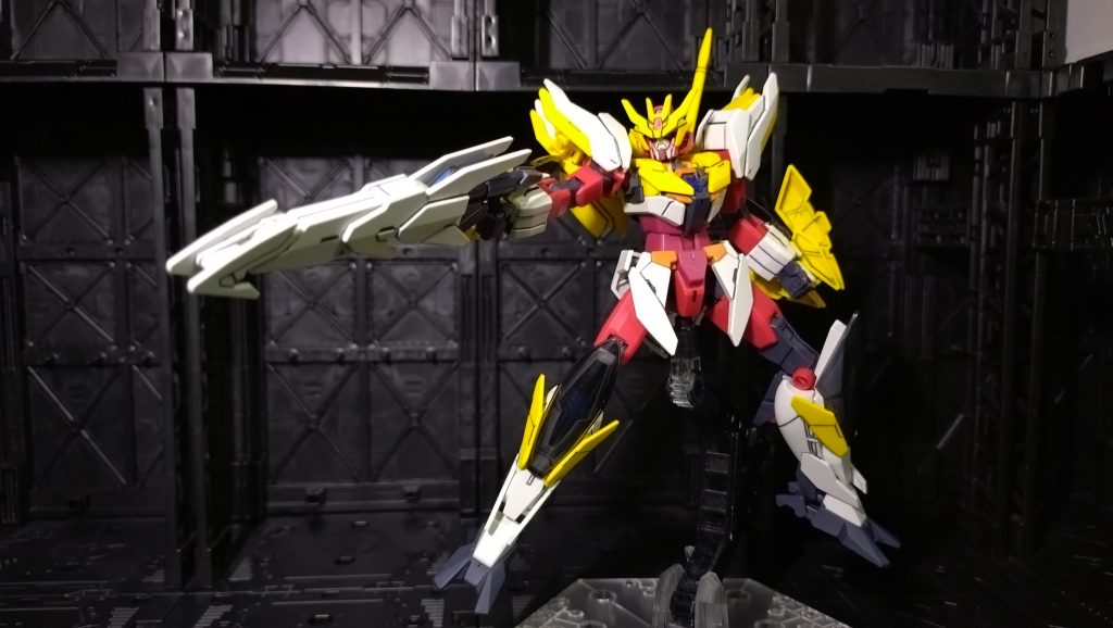 ビームライフルの形が特徴的🤔