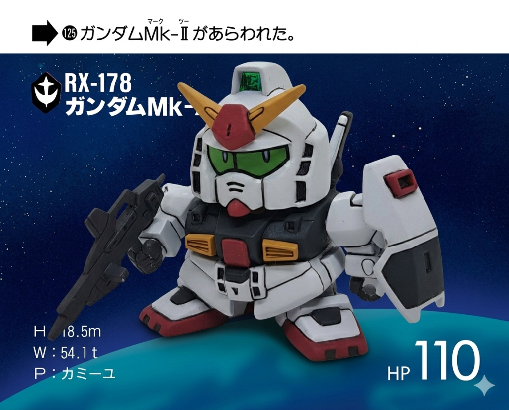 視線が固定なのでこのポーズしかありませんGeminiにカードダスのようにしてもらいましたご覧いただきありがとうございます